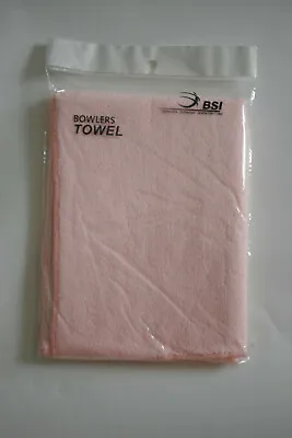 New 2 BSI Microfiber Bowling Towel PINK W Free Ship In USA $9.49 • $9.49