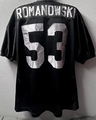 Oakland Raiders #53 Bill Romanowski Football Jersey Men's Sz: 3XL Black - Used • $75.50