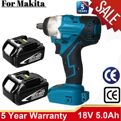 £71.54 • Buy Replacement Cordless Impact Wrench For Makita DTW285Z 18V Brushless 1/2  Driver