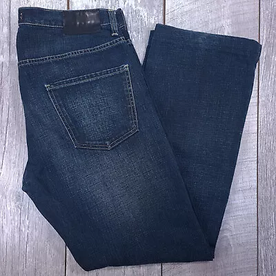 J.Lindeberg Dogge Johan Jeans Mens Size 33x31 Blue Denim Mid Straight Pants • $26.97