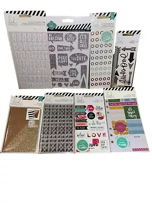 HEIDI SWAPP 8 Piece Planner Lot Card Making Scrapbooking Stickers  Brand New • $19.95