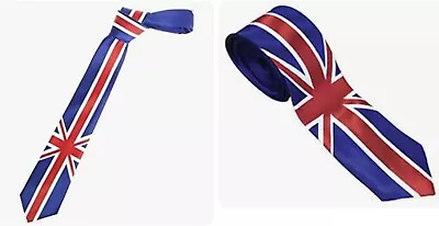 Union Jack Tie For Kings Coronation Celebrations Party NEW For Dog Or Human • £4.99