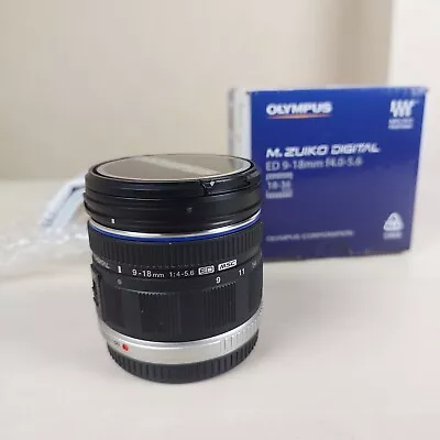 Olympus M.Zuiko 9-18mm F/4.0-5.6 Wide Aspherical ED Lens. PRISTINE Condition  • £285