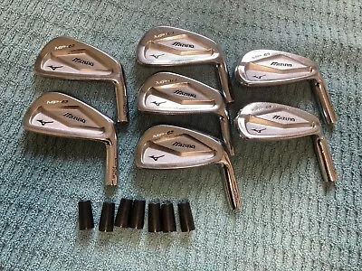 Mizuno MP-63 Iron Set *heads Only* 4-PW Grain Flow Forged W/ Original Ferrules • $89.99