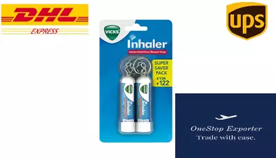 Vicks Inhaler Super Saver Pack Twin Pack DHL EXPRESS • $10