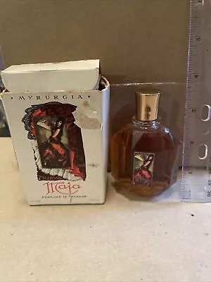 Vintage Full Myrurgia Nueva Maja Splash Cologne Perfume Bottle 3 1/2  Tall • $39.99