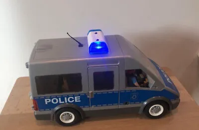 Playmobil City Action Police Van With Flashing Lights And Siren Sound (9236) • £10