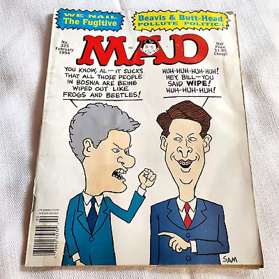 Magazine MAD Number 325 February 1994 - BUY 2 GET 1 FREE ~ COMBINED SHIPPING! • $4.47