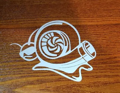 $5 • Buy Turbo Snail Vinyl Decal Sticker Funny Car Truck Sticker  Racing Boost GTI 2.0
