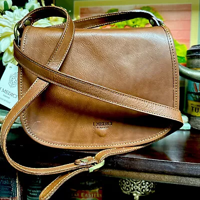 Medici Of FIorence Italian Beautiful Handcrafted Full Leather Handbag-NWT ￼ • $146.40