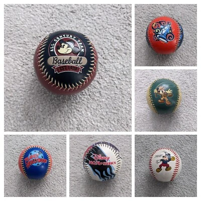 £95 • Buy Rare Baseball Ball Bundle, Disney, MGM, Florida, Mickey Mouse, Orlando, Paris 