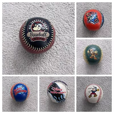 Rare Baseball Ball Bundle Disney MGM Florida Mickey Mouse Orlando Paris  • £200