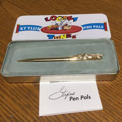 $5 • Buy Looney Tunes Bugs Bunny Stylus Pen Gold Tone
