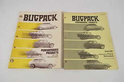 Vintage 1981 VW Bugpack Performance Products Catalog Volkswagen Brochures • $29.69