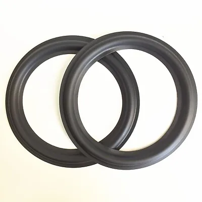 2 Replacement 6  Speaker Rubber Surrounds For B&W 684 685 Woofer Edge Repair • $14.99