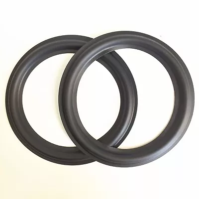 2 Replacement 6  Speaker Rubber Surrounds For Magnat 603 Woofer Edge Repair • $14.99