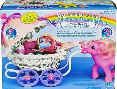 My Little Pony™ Baby Buggy™ W/Cuddles™ G1 Vintage 1986 MISB! AFA IT! • $3399