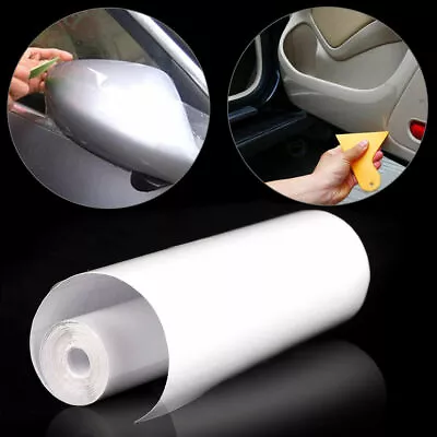 15CM X 3M Clear Vinyl Film Wrap Bra Car Ute Scratches Shield Paint Protection AU • $19.25