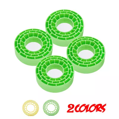 INJORA 4pcs Silicone Rubber Foam Inserts For 56-58mm 1.0  Tires • $13.32