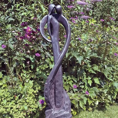 Loving Kiss Modern Poly Resin Garden Statue • £139.99