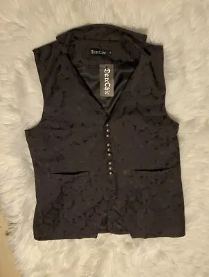 DarcChic Womens Lapel Vest Waistcoat Gothic Steampunk Victorian SizeXl • $35