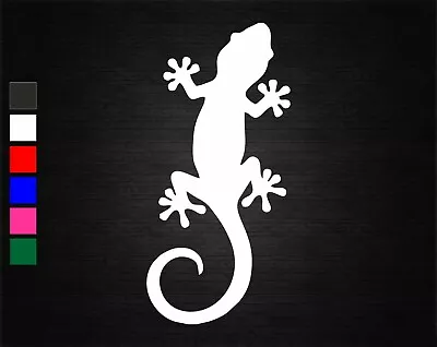 £2.11 • Buy Lizard Silhouette Vinyl Decal Sticker Car/van/wall/door/laptop/tablet/window
