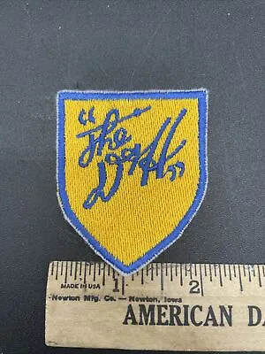 The D&H Delaware And Hudson Railway DH Patch Yellow & Blue 2  X 2.5  • $7.50