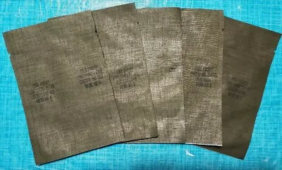 5 Different Unused Empty Original Vietnam War LRP Food Bags • $14.95