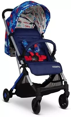 Cosatto Yo! Compact Stroller Airline Compatible  0+ To 25kg With PVC Dino Bright • £199.95