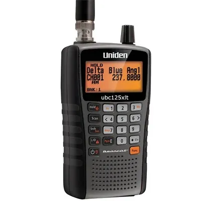 Uniden UBC-125XLT (Super Pre Loaded) Handheld Scanner • £179.99