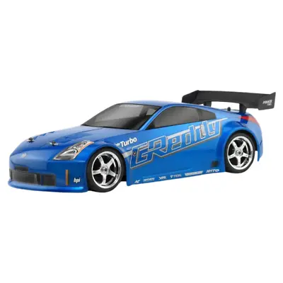 HPI Nissan 350Z GReddy Twin Turbo 1/10 Clear Body Shell (200mm) 17518 • £46.49