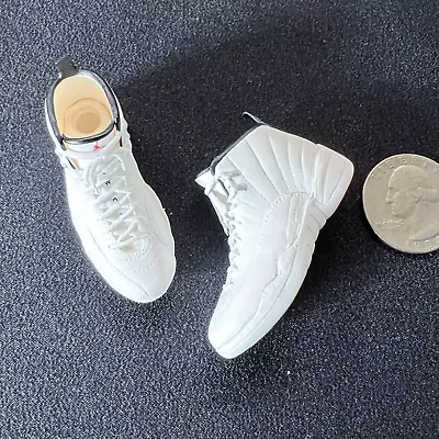 CUSTOM  1/6 Scale  AIR JORDAN XII 12 Sneakers FOR ENTERBAY Figures • $40