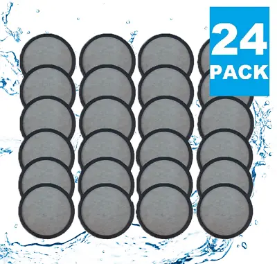 (24) Superior Replacement Charcoal Water Filter Disks For ALL Mr Coffee Machines • $14.99