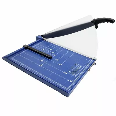 NEW Professional Grade A3 A4 Paper Guillotine Cutter Trimmer - Blue • £32.99