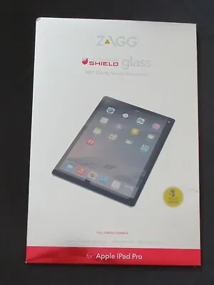 Zagg Invisible Shield Glass HD Clarity Screen Protection For Apple IPad Pro • $18.50