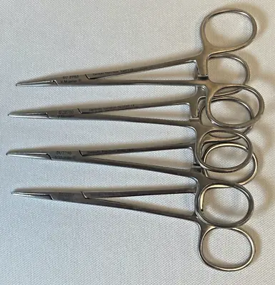 Set Of 4 V. Mueller SU2700 Straight Halsted Mosquito Hemostat Forceps 5  General • $85