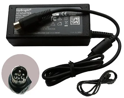 4-Pin DIN 12V AC/DC Adapter For Dual DLCD1501 DLCE2001 Power Supply Cord Charger • $27.99