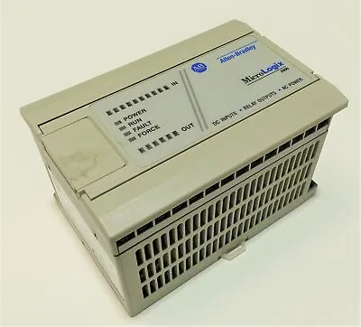 Allen Bradley 1761-L16BWA Ser:E FRN:1.0 MicroLogix 1000 PLC #1 • $289.46