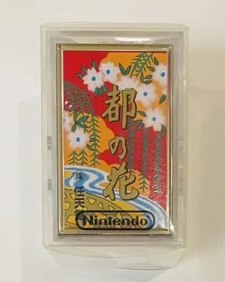 Nintendo Hanafuda/Miyakonohana都の花/Japanese Playing Cards/Red/New • $10.80