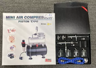 Master Airbrush Kit Mod:s622-l W/compressor (138144-1) • $99.99