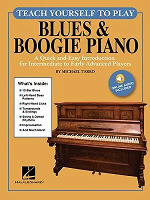 £12.08 • Buy Michael Tarro: Teach Yourself To Play Blues & Boogie Piano (Includes Online Acce