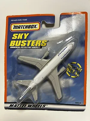 Matchbox Die Cast Skybusters  Commercial And Military Aircraft Continental • $10