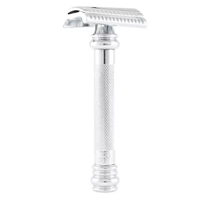 MERKUR | 39C HD Long Handle Barber Pole Safety Razor | Slant Bar • $67.99