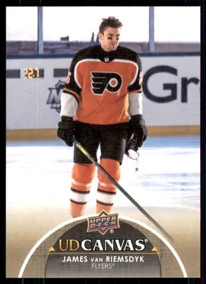 $0.99 • Buy 2021-22 UD Series 1 Canvas #C62 James Van Riemsdyk - Philadelphia Flyers!