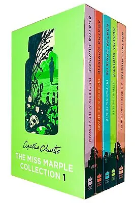 Miss Marple Mysteries Series Books 1 - 5 Collection Box Set By Agatha Christie • £17.88