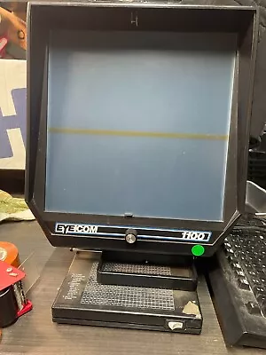 Eyecom 1100 Microfiche Reader ViewerVintage • $250