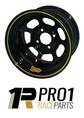 AMCA Aero Steel Wheels 15  X 8  | 3  Backspace | 5 X 4.75 PCD Speedway | Black • $289