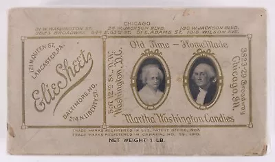 1907 Martha Washington Candies Empty 3.5x6.5 Box • $81.25