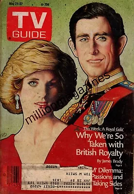 1988 TV Guide May 21 - Prince Charles And Diana; Baby M; Miss Universe; C Tudor • $8.70
