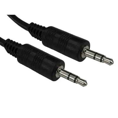 1M 3M 5M 10M 20M 3.5mm Stereo Jack To Jack Audio Headphone Aux Sound Cable Lot • £2.49